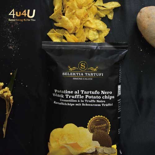 4u4U,義大利,SELEKTIA,松露,零食,洋芋片,零嘴,薯片,chips,橄欖油,特級初榨橄欖油,頂級初榨橄欖油,黑松露,冬季黑松露,Tartufi,TubermelanosporumVitt.,獨特,香氣,氣味,義大利,托斯卡尼,托斯卡那,托斯卡納,松露,聖米尼亞托,Truffle,松露獵人,海鹽