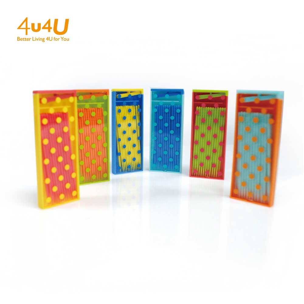 【4U4U】復古隨身型 環保 PLA牙籤  