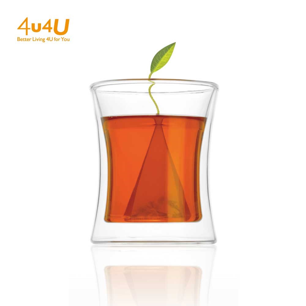 【Tea Forte】雙層隔熱玻璃杯