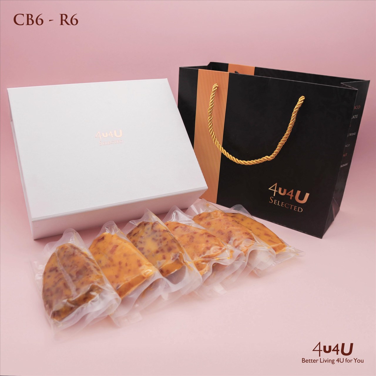 4u4U 松露起司櫻花蝦烏魚子雙金禮盒