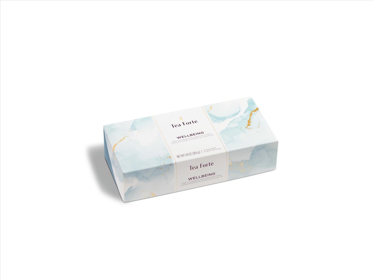 【Tea Forte】10入金字塔型絲質茶包 - 養生韻心 Petite Box - Wellbeing