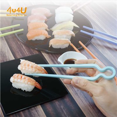 【4U4U】1支入ABS學習筷 / 零食夾 / 公筷 