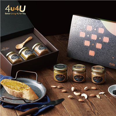 4u4U,義大利,SELEKTIA,禮盒,松露,醬料,調味,夏季,黑松露 ,Tartufi,TuberAestivumVitt.,獨特,香氣,罐頭,氣味,托斯卡尼,托斯卡那,托斯卡納,聖米尼亞托,Truffle,松露獵人,堅果,腰果,開心果,杏仁, 全素,禮盒