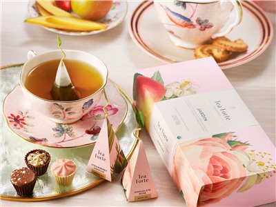 【Tea Forte】10入金字塔型絲質茶包 - 花漾少女 Petite Box - Jardin