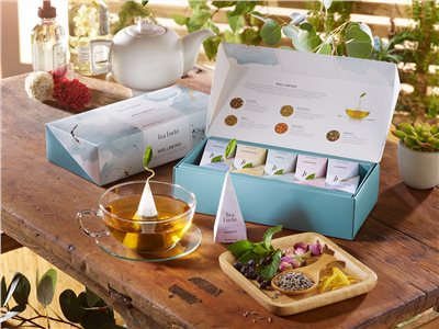 【Tea Forte】10入金字塔型絲質茶包 - 養生韻心 Petite Box - Wellbeing