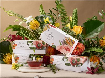 【Tea Forte】10入金字塔型絲質茶包 - 慶典花語 Petite Box - Jubilee